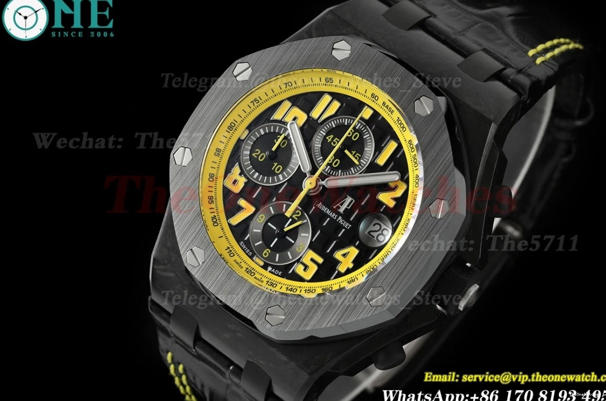 Cer Black Dial Royal TKF 42mm A7750 Offshore Oak 26176FO LE 0501